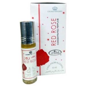 Red Rose Concentrated Perfume By Al Rehab 6ml Roll on